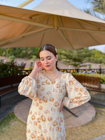 Mustard Dusk Maxi