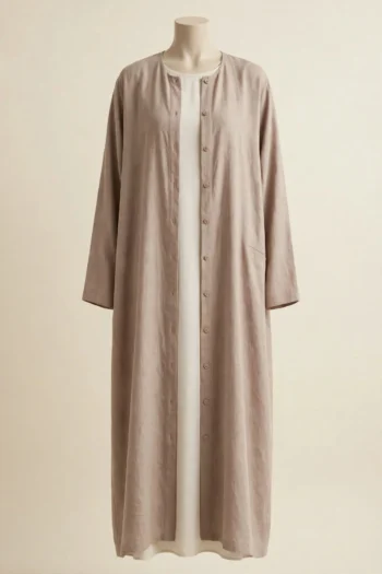 Front-Open Abaya